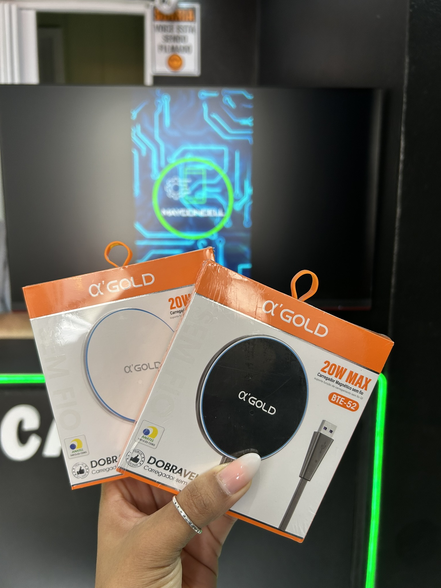 CARREGADOR POR INDUÇÃO