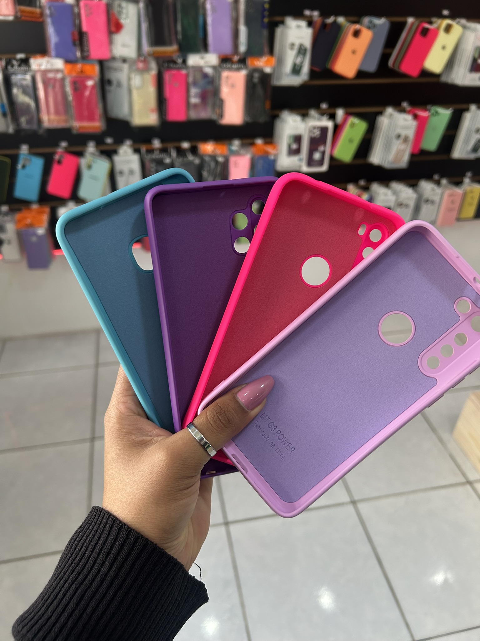 CAPA ANDROID VELUDO - Imagem 5