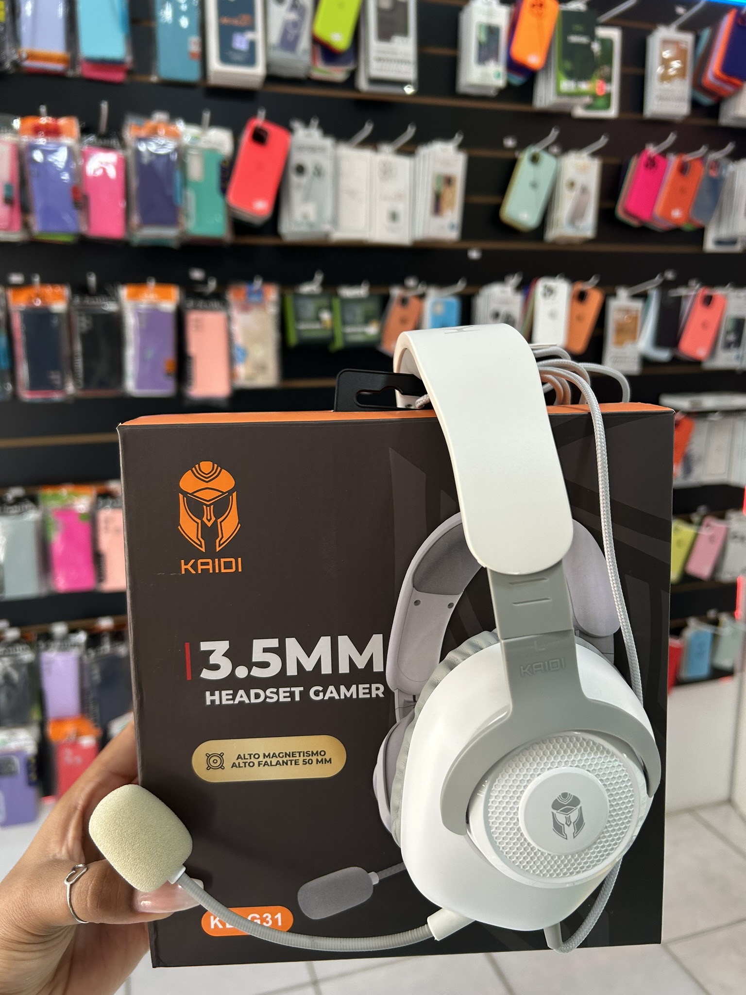 FONE COM FIO HEADSET - Imagem 2